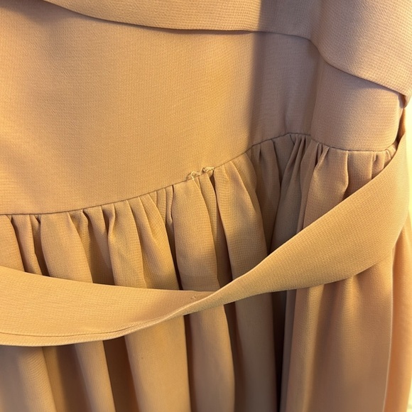 Elegant Pink Strapless Wedding Dress by Pomuyoo - Picture 8 of 8